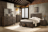 Best Furniture Outlet - Coaster - Woodmont 5-piece Queen Bedroom Set Rustic Golden Brown - 222631Q-S5